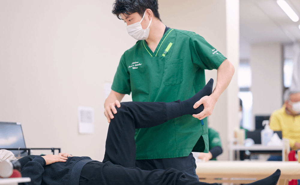 リハビリテーション医師と連携し再発を防ぐ体作りを